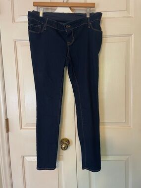 Old Navy Maternity Dark Blue  Stretch Skinny Jeans size 10